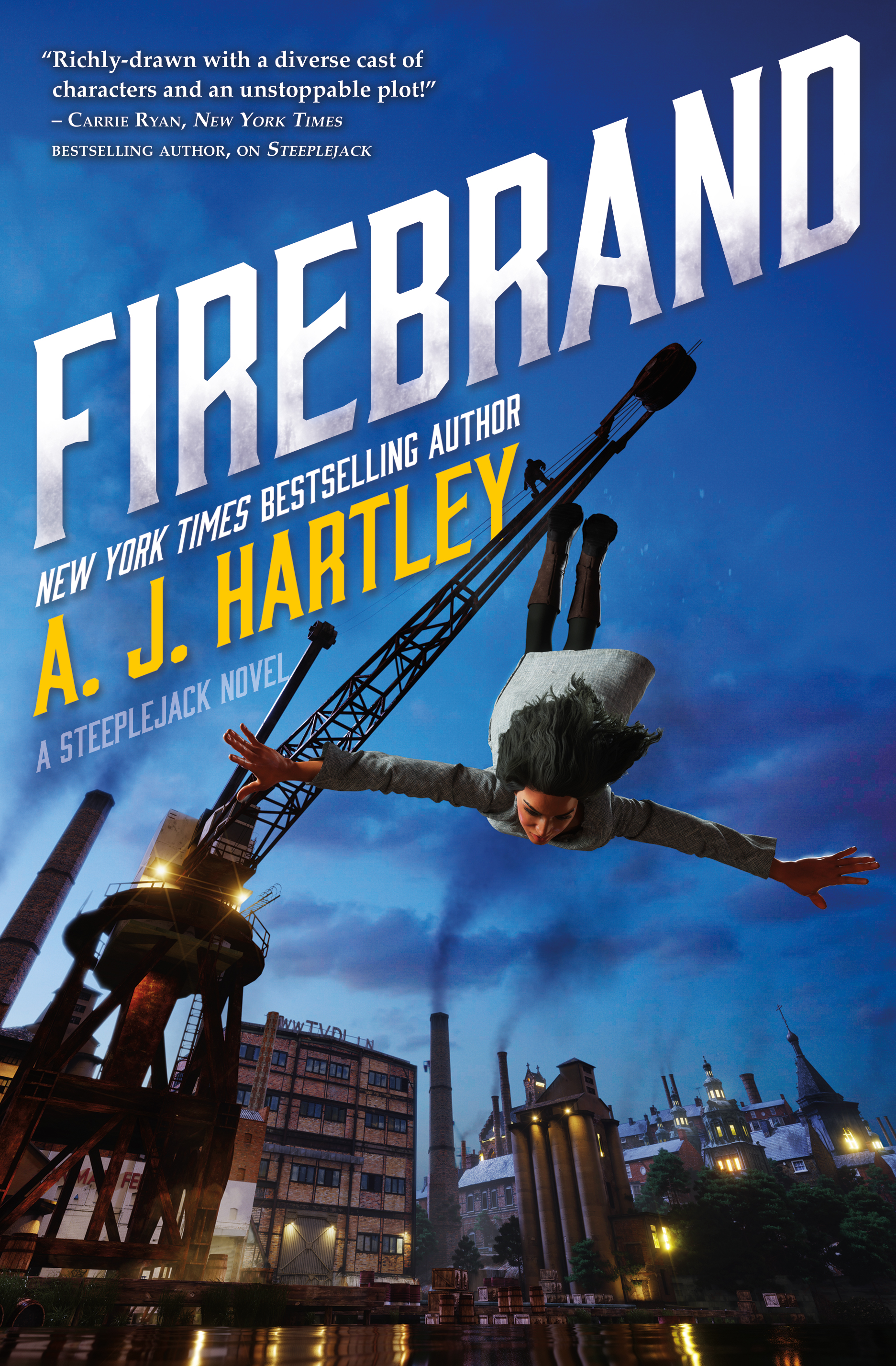 Firebrand : Book 2 in the Steeplejack series by A. J. Hartley