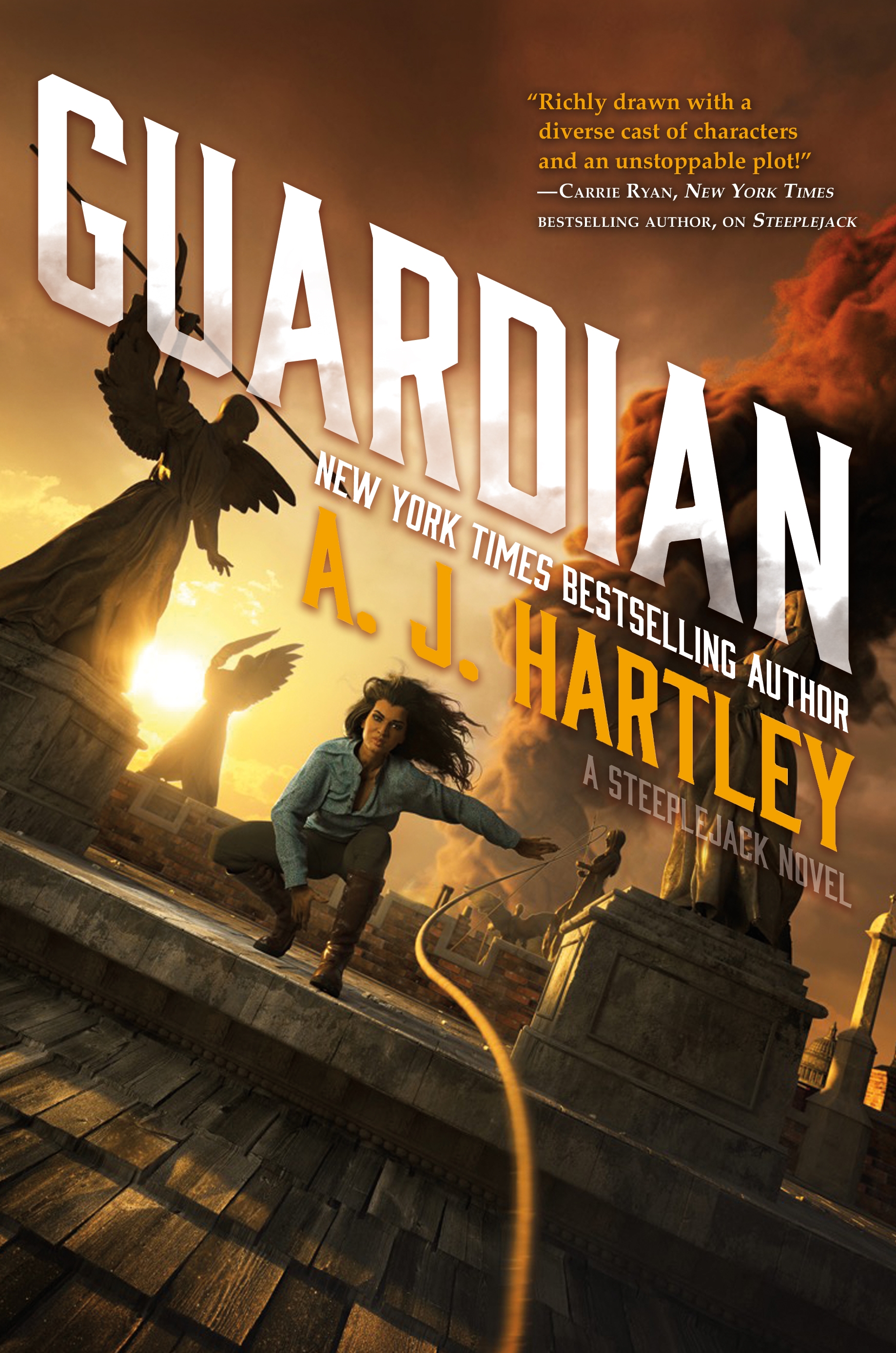 Guardian : Book 3 in the Steeplejack series by A. J. Hartley