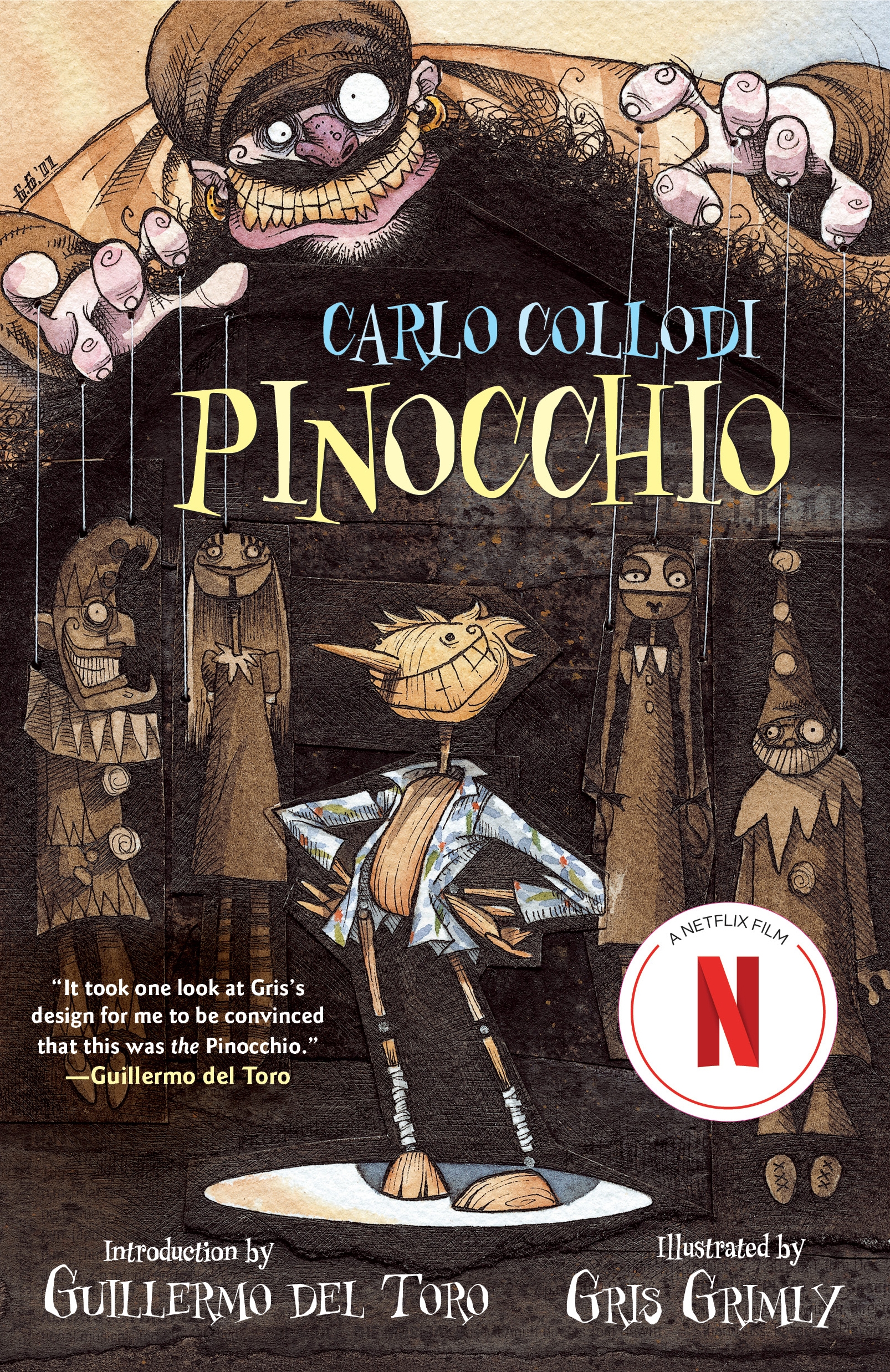 Pinocchio by Carlo Collodi, Gris Grimly, Guillermo del Toro