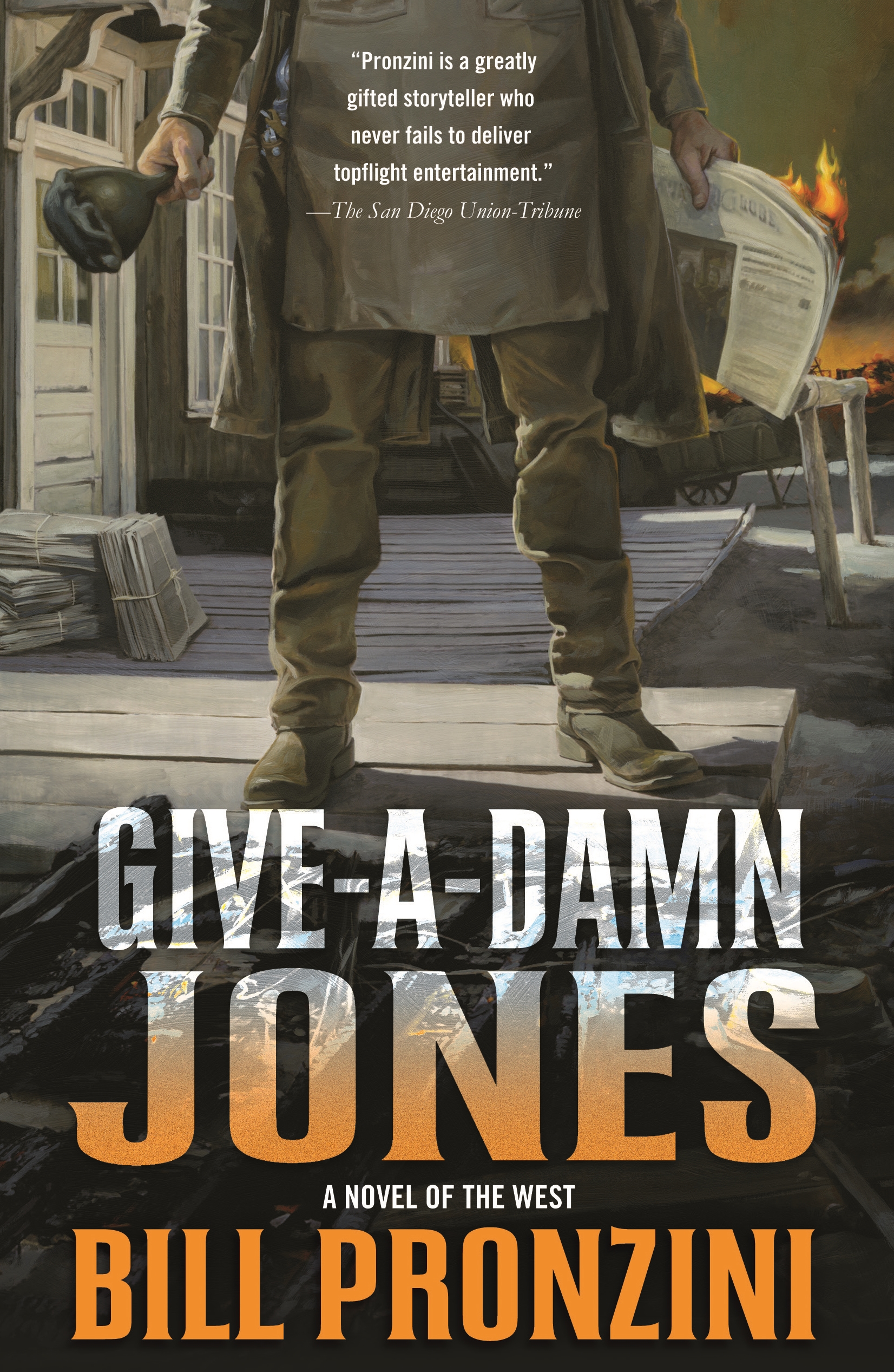 Give-a-Damn Jones : A Novel of the West by Bill Pronzini