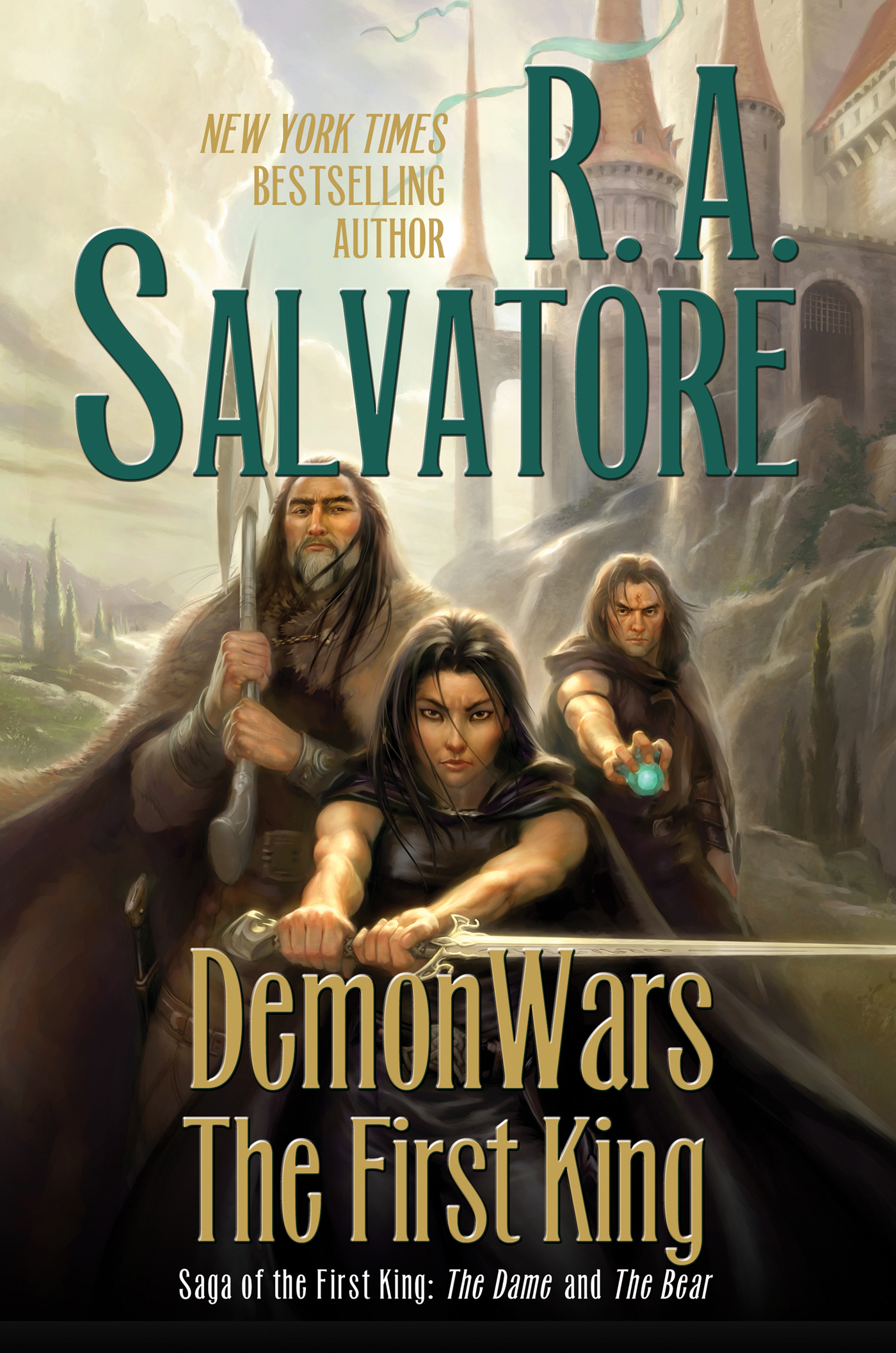 DemonWars: The First King : The Dame and The Bear by R. A. Salvatore