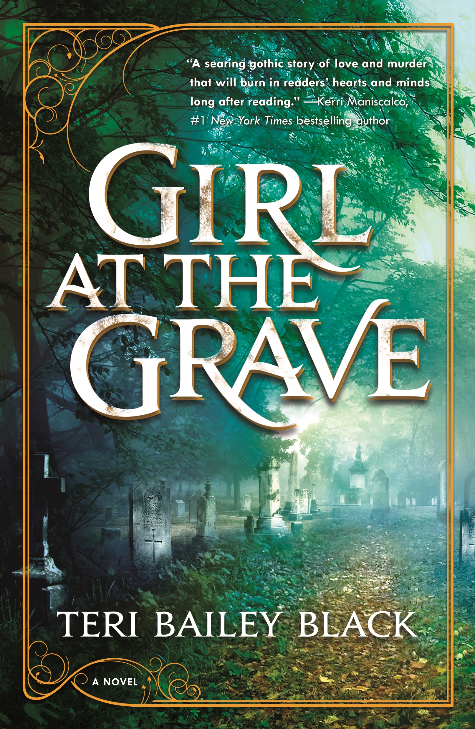 Girl at the Grave by Teri Bailey Black