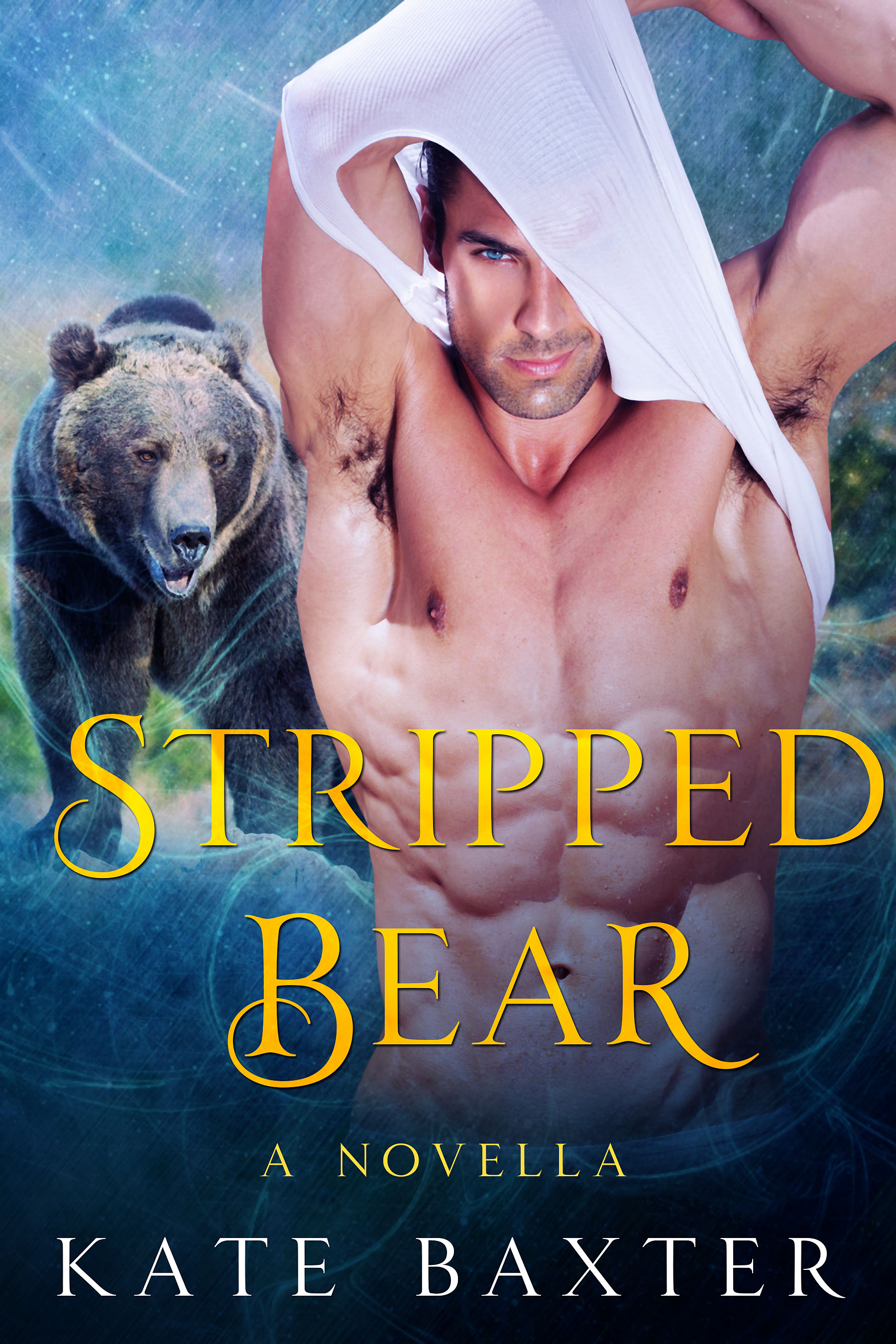 Stripped Bear : A BBW Paranormal Bear Shifter Romance by Kate Baxter
