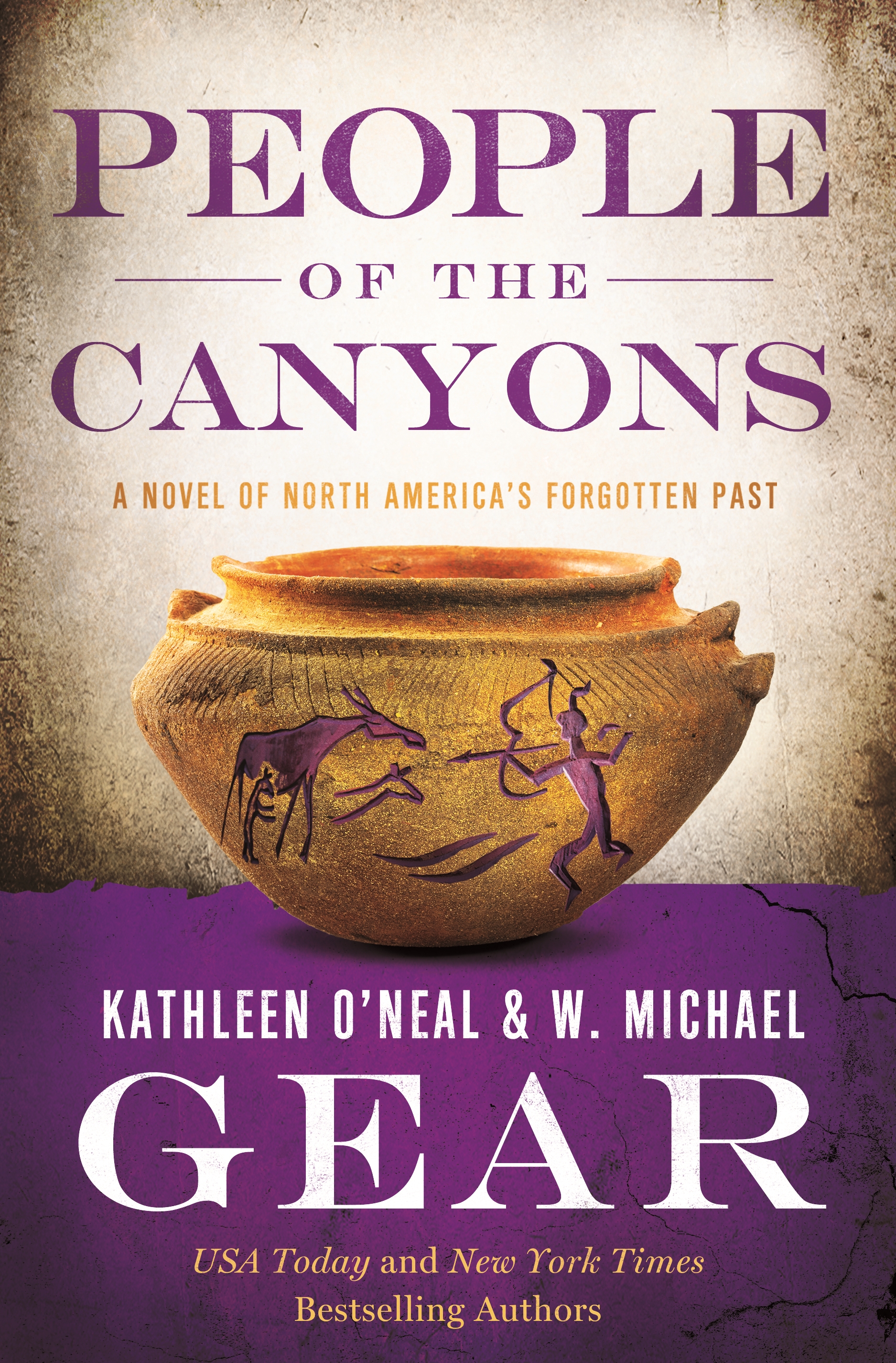People of the Canyons : A Novel of North America's Forgotten Past by Kathleen O'Neal Gear, W. Michael Gear