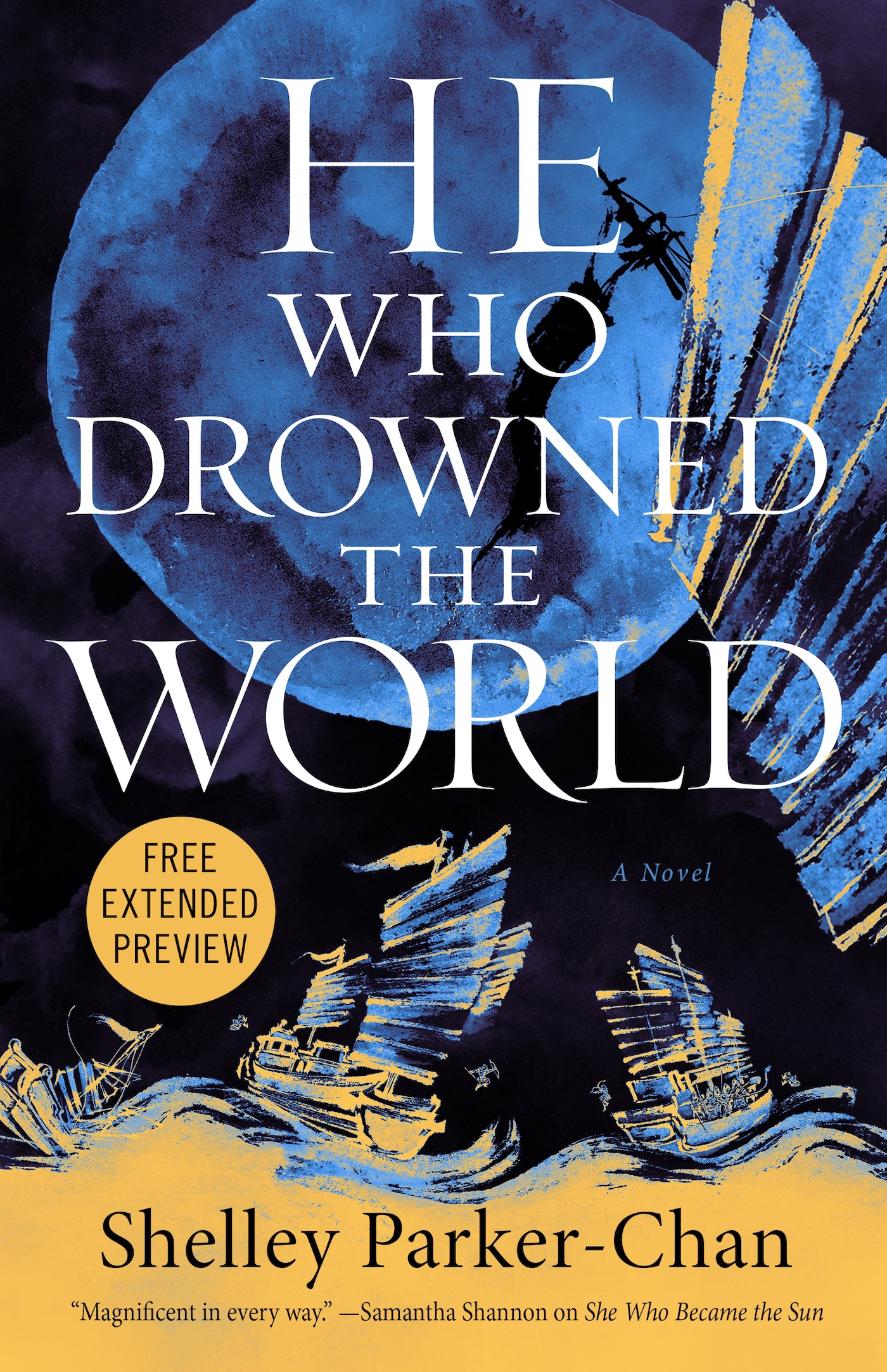 Sneak Peek for He Who Drowned the World by Shelley Parker-Chan