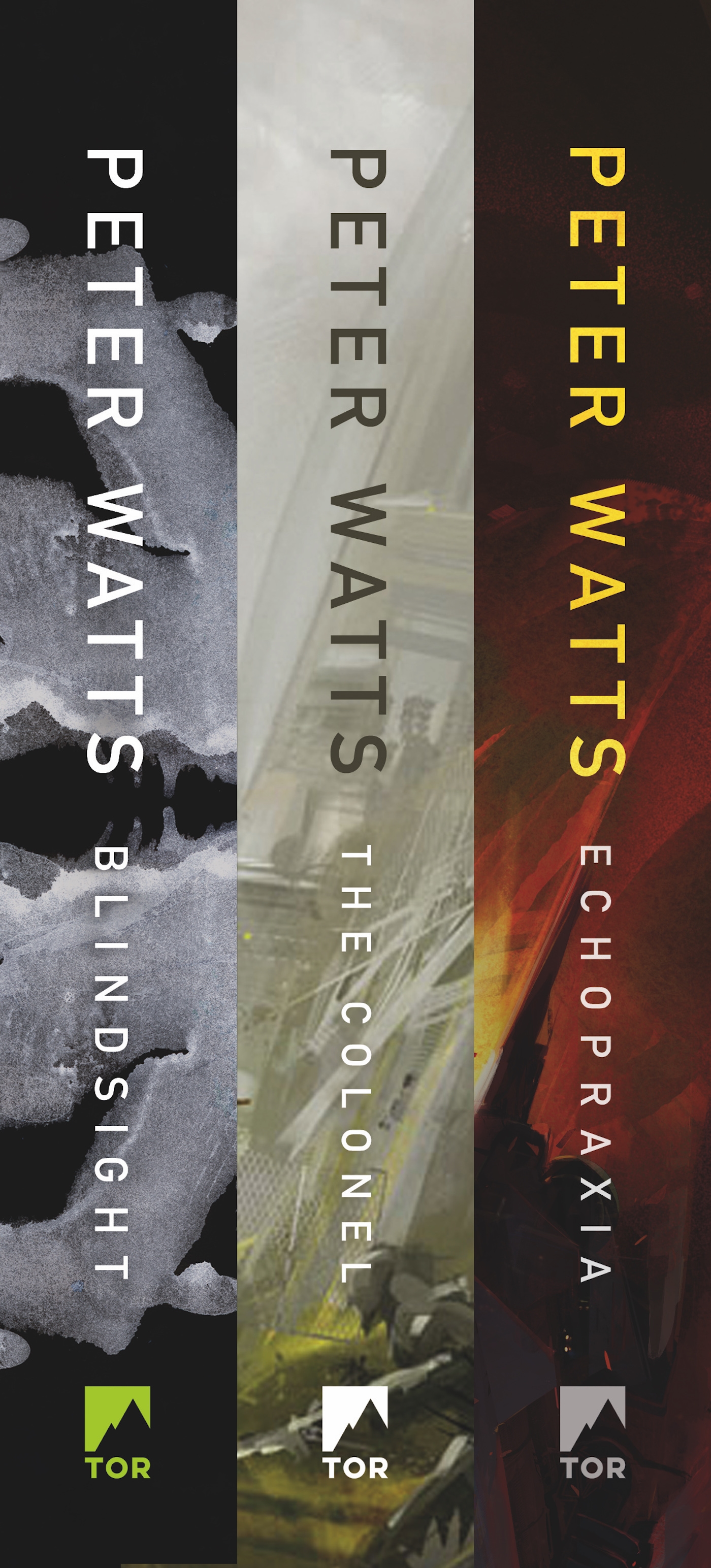 The Firefall Series : Blindsight, Echopraxia, The Colonel by Peter Watts