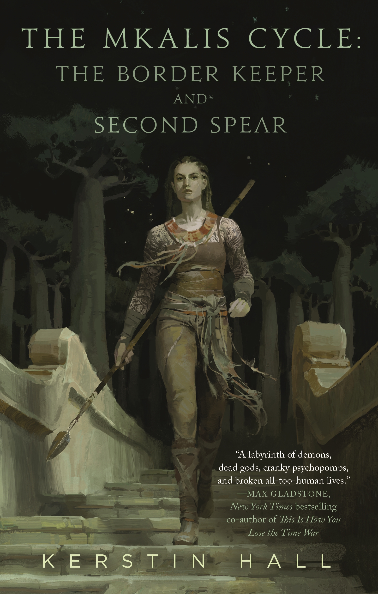 The Mkalis Cycle : The Border Keeper, Second Spear by Kerstin Hall
