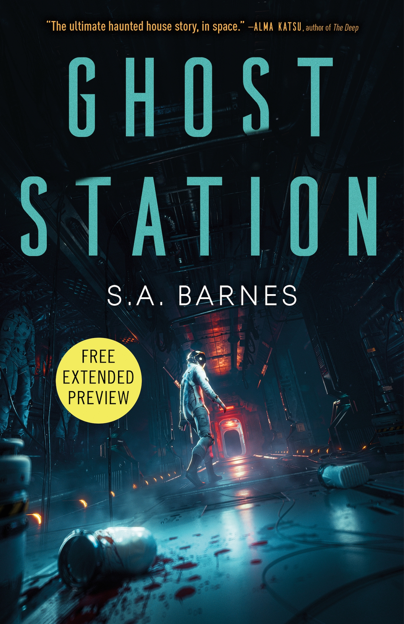 Sneak Peek for Ghost Station by S.A. Barnes