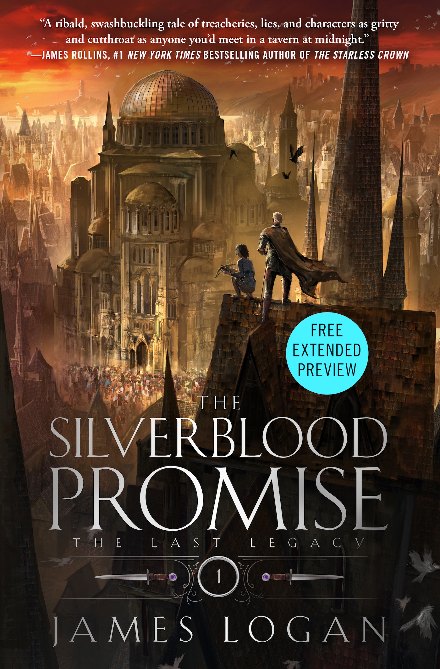 Sneak Peek for The Silverblood Promise by James Logan