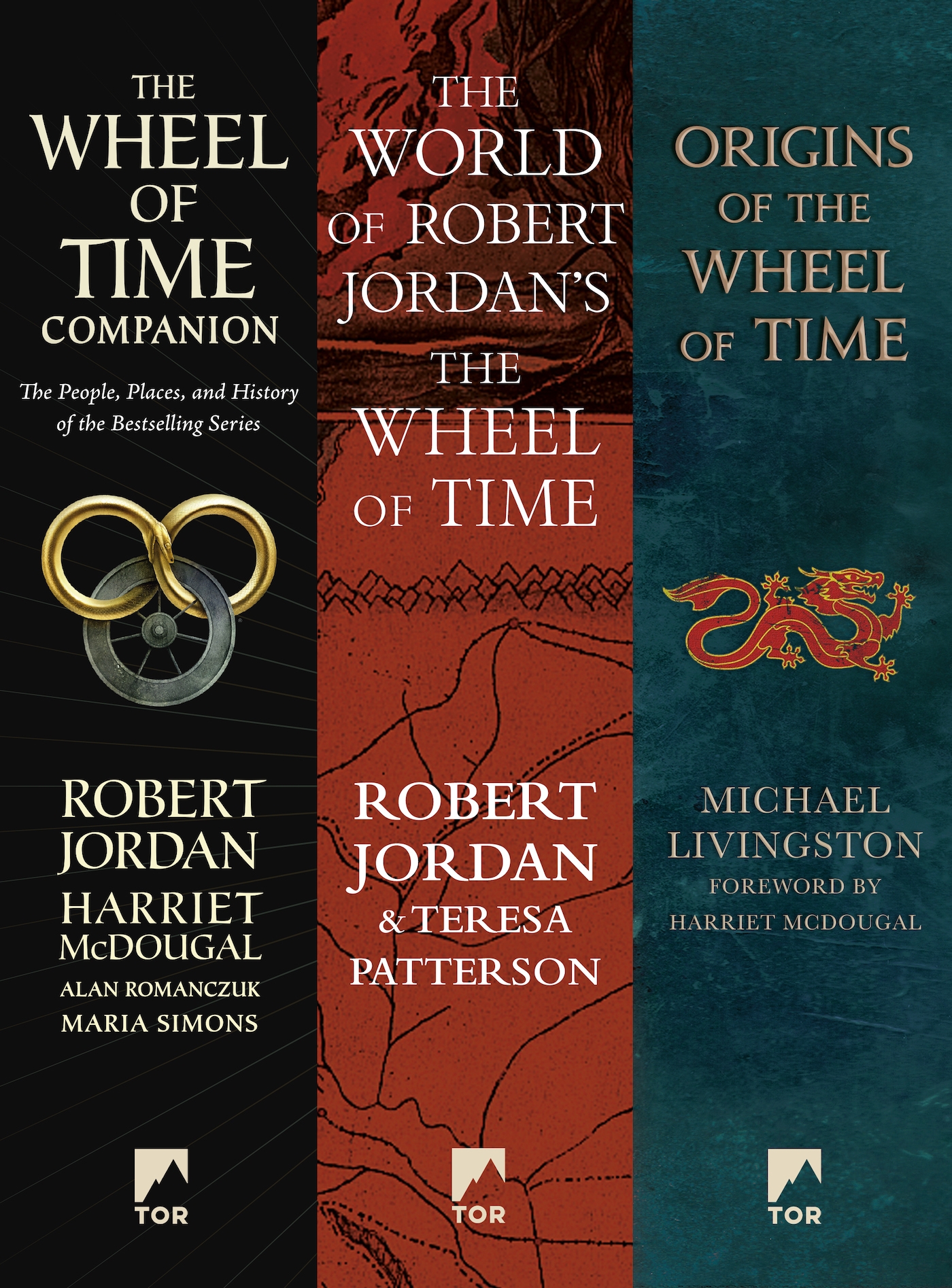 Exploring the Wheel of Time : The Wheel of Time Companion, The World of Robert Jordan's The Wheel of Time, Origins of The Wheel of Time by Robert Jordan, Harriet McDougal, Alan Romanczuk, Teresa Patterson, Michael Livingston