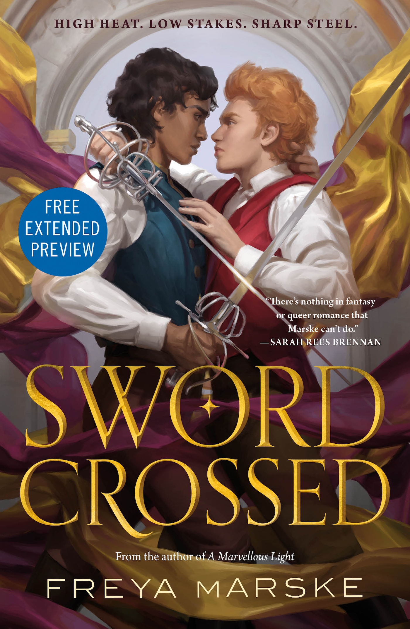 Sneak Peek for Swordcrossed by Freya Marske