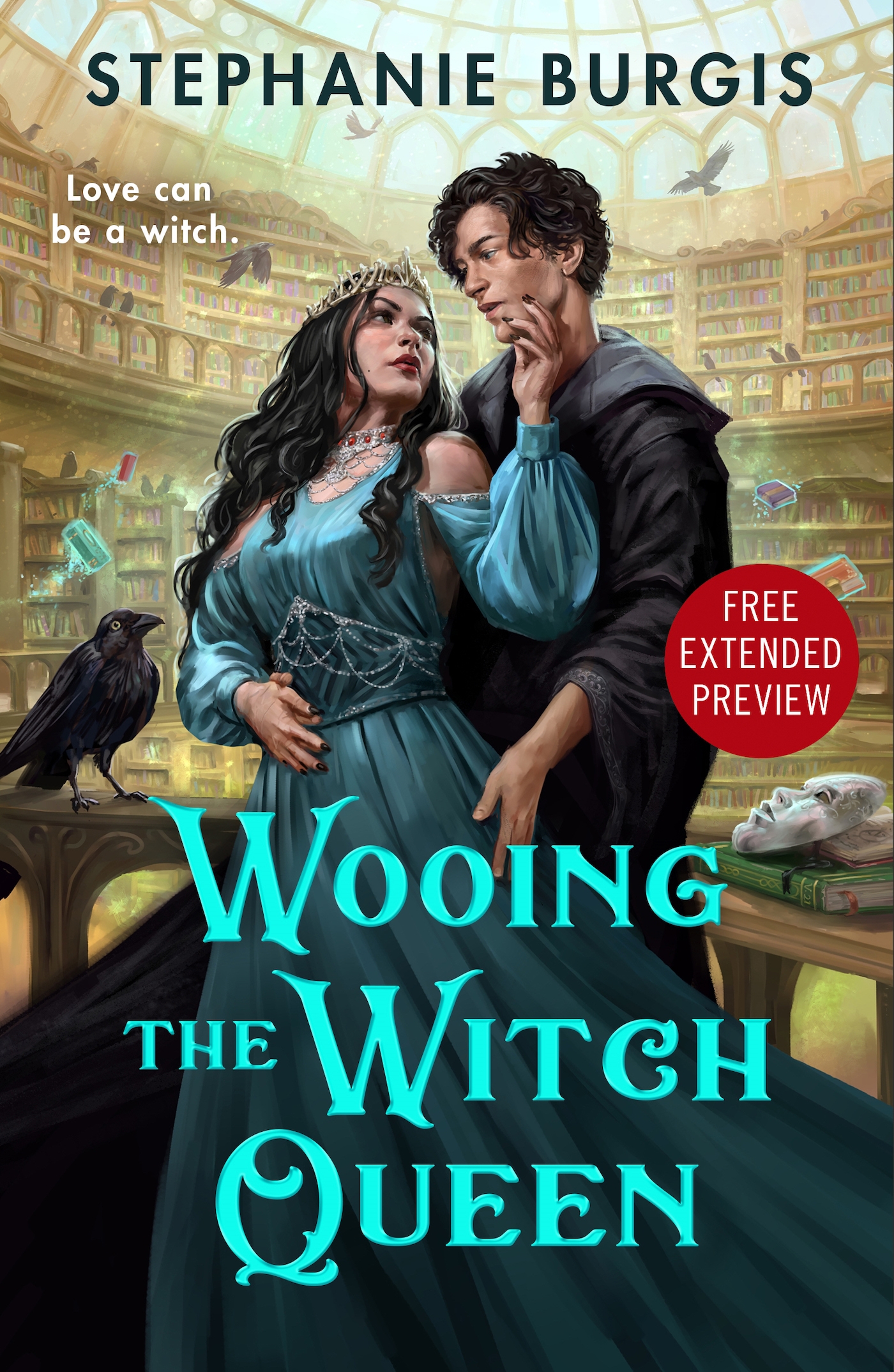 Sneak Peek for Wooing the Witch Queen by Stephanie Burgis