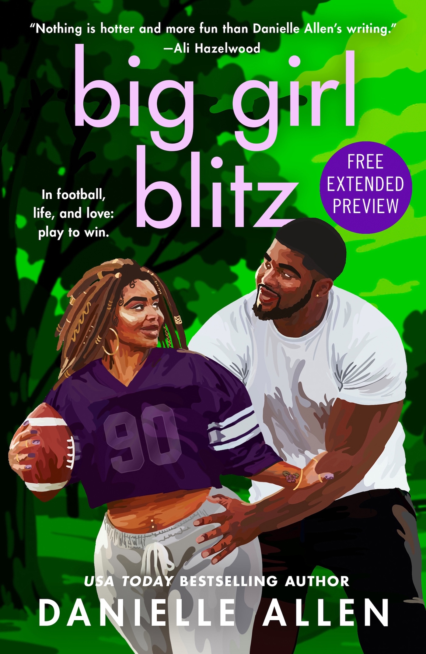 Sneak Peek for Big Girl Blitz by Danielle Allen
