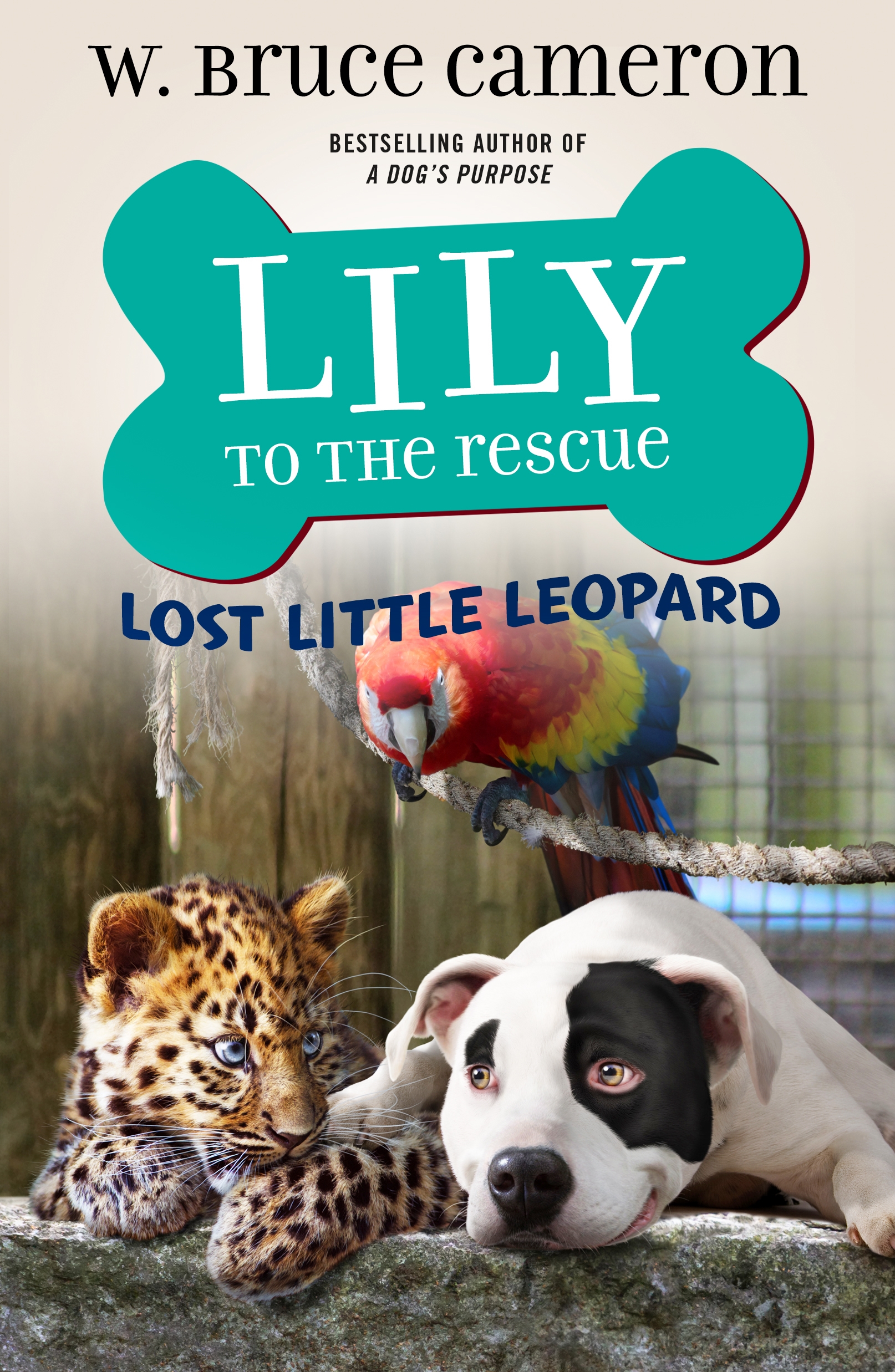 Lily to the Rescue: Lost Little Leopard by W. Bruce Cameron, James Bernardin
