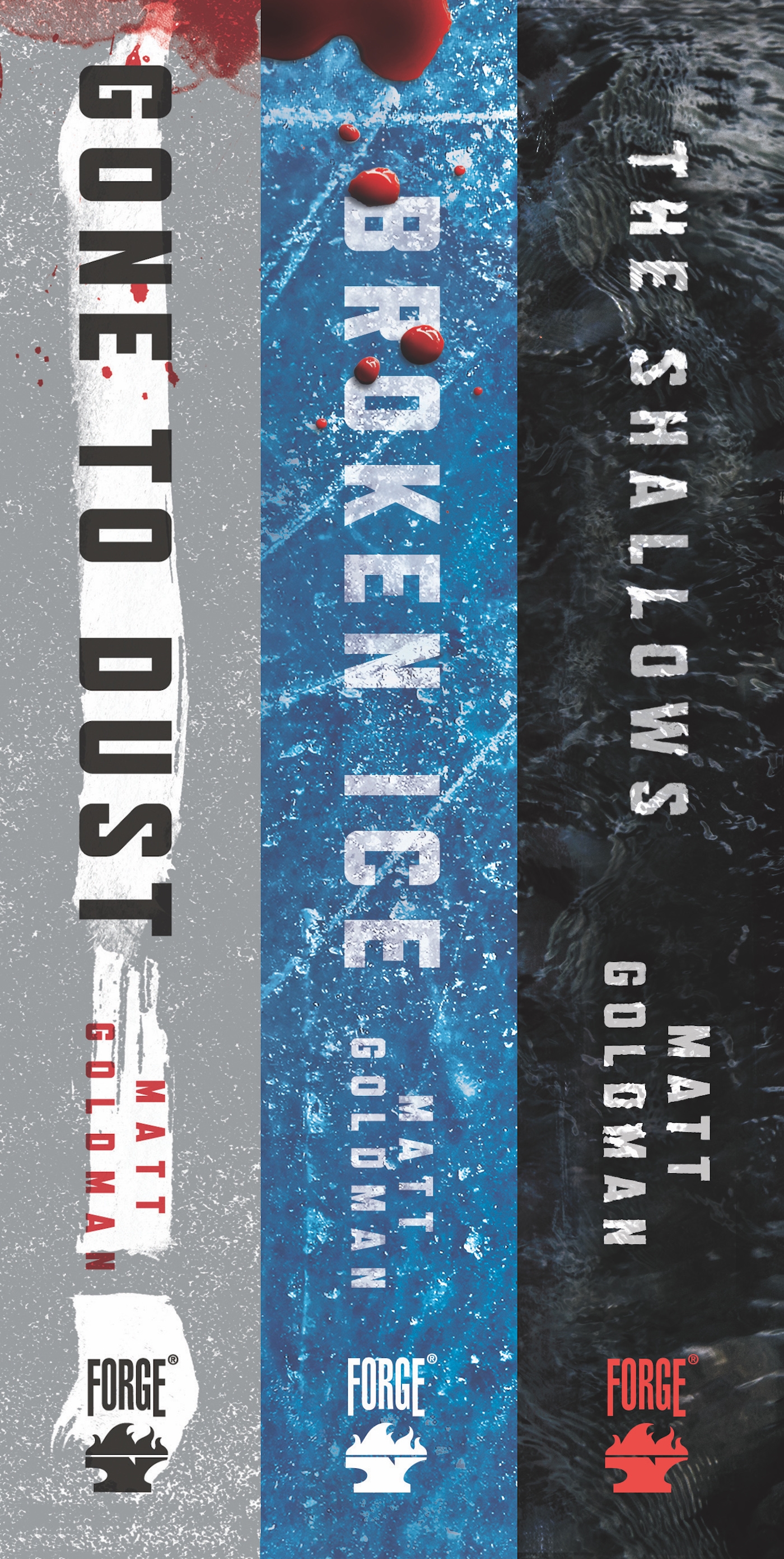 Nils Shapiro Series : Gone to Dust, Broken Ice, The Shallows by Matt Goldman