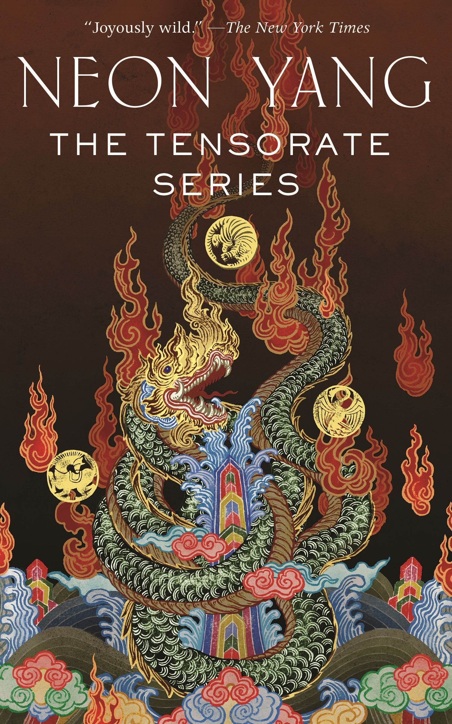 The Tensorate Series : (The Black Tides of Heaven, The Red Threads of Fortune, The Descent of Monsters, The Ascent to Godhood) by Neon Yang