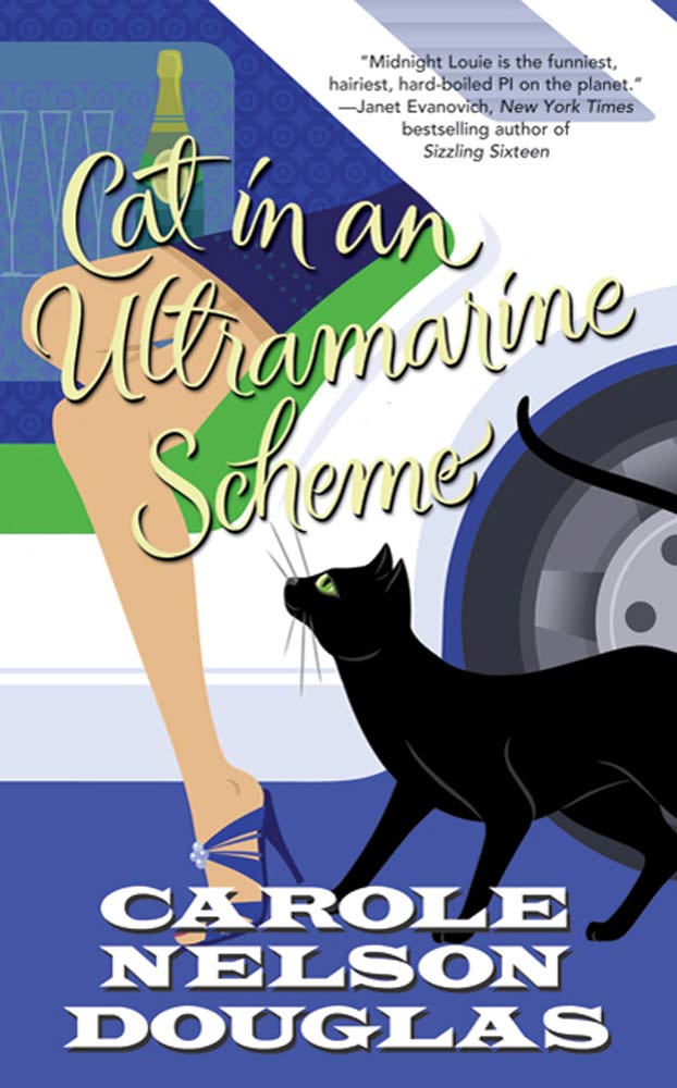 Cat in an Ultramarine Scheme : A Midnight Louie Mystery by Carole Nelson Douglas
