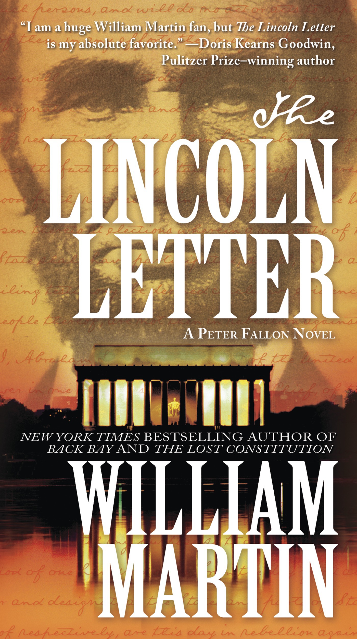 The Lincoln Letter : A Peter Fallon Novel by William Martin