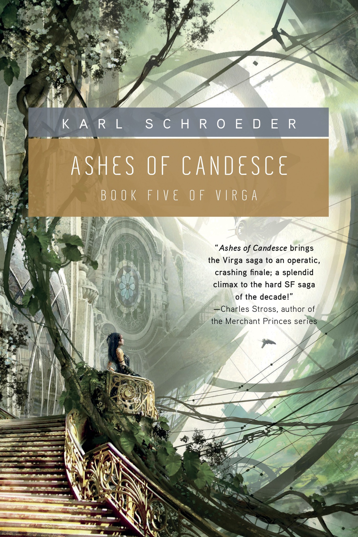 Ashes of Candesce : Book Five of Virga by Karl Schroeder
