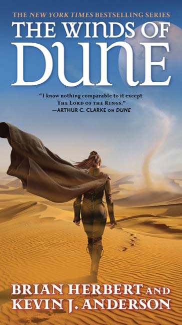 The Winds of Dune : Book Two of the Heroes of Dune by Brian Herbert, Kevin J. Anderson