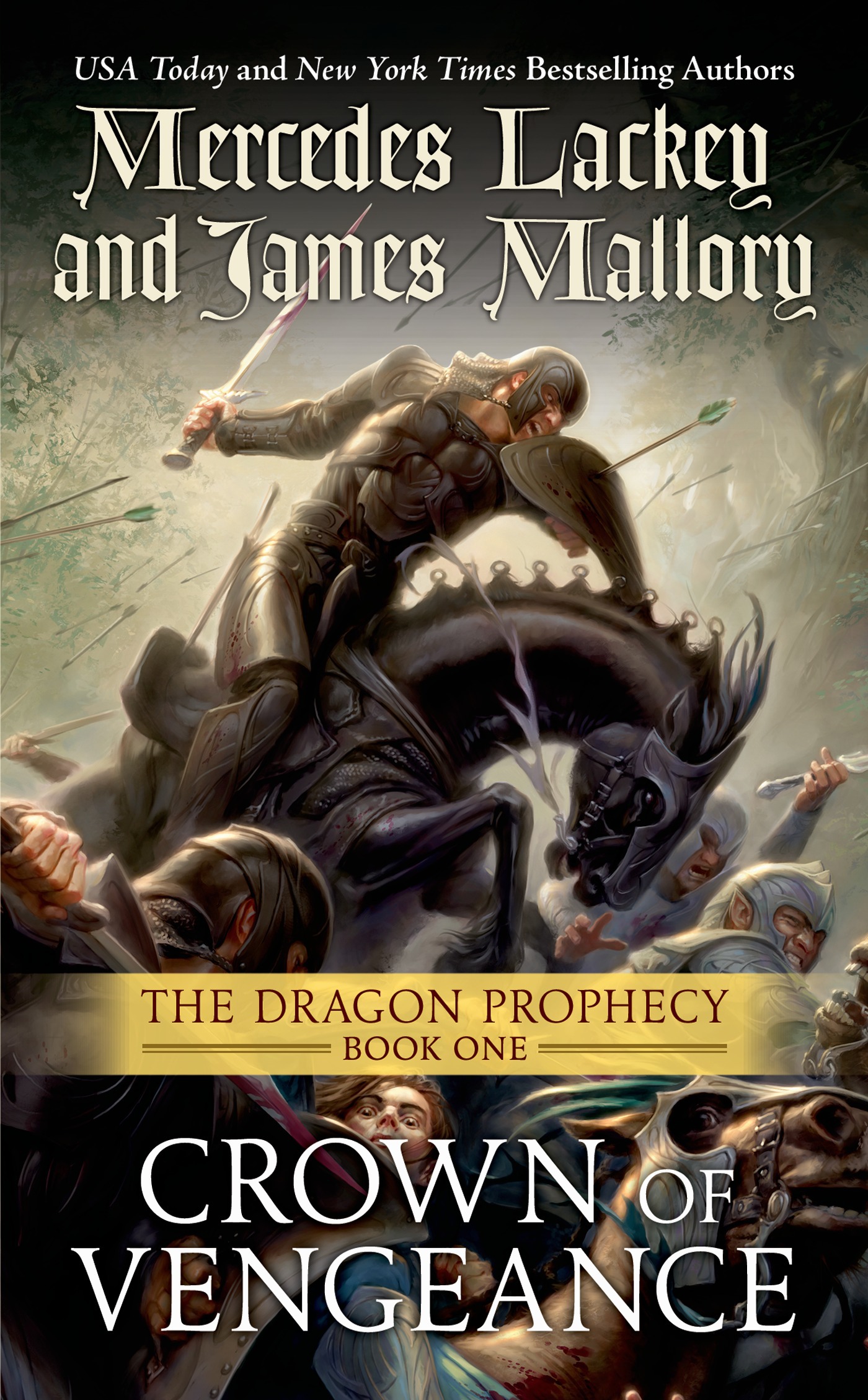 Crown of Vengeance : Book One of the Dragon Prophecy by Mercedes Lackey, James Mallory