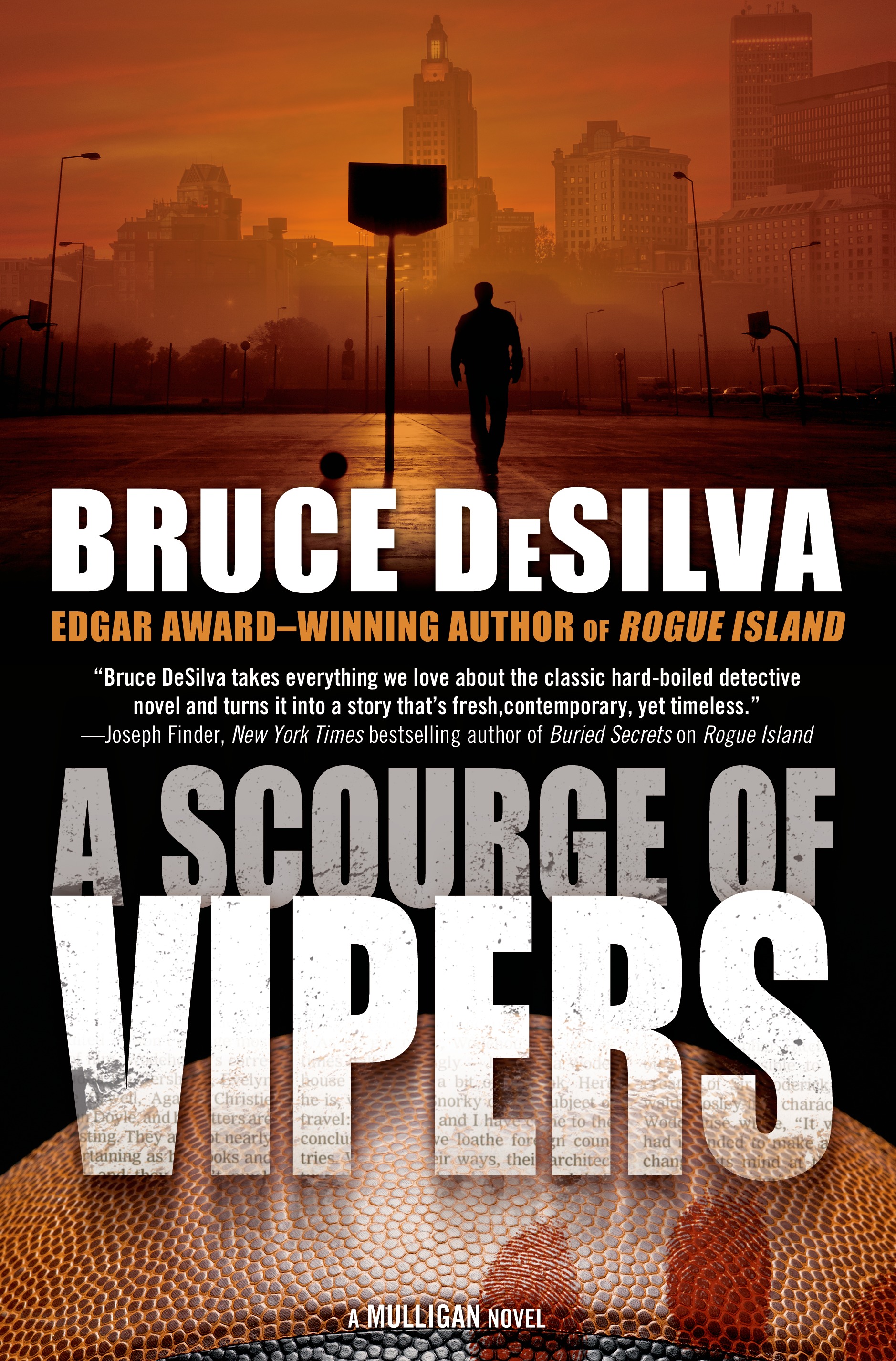 A Scourge of Vipers : A Mulligan Novel by Bruce DeSilva