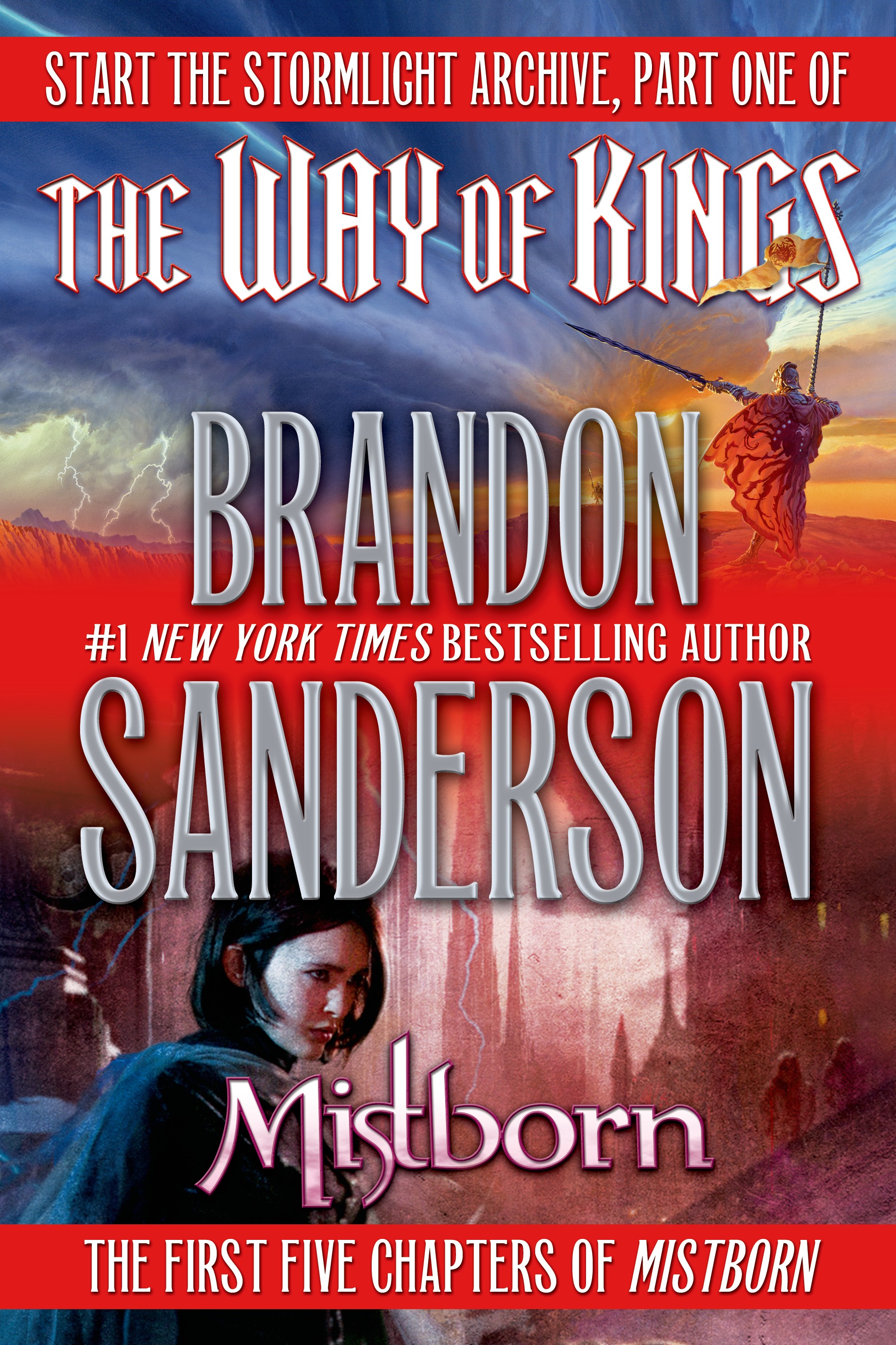 Brandon Sanderson Sampler : The Way of Kings and Mistborn by Brandon Sanderson