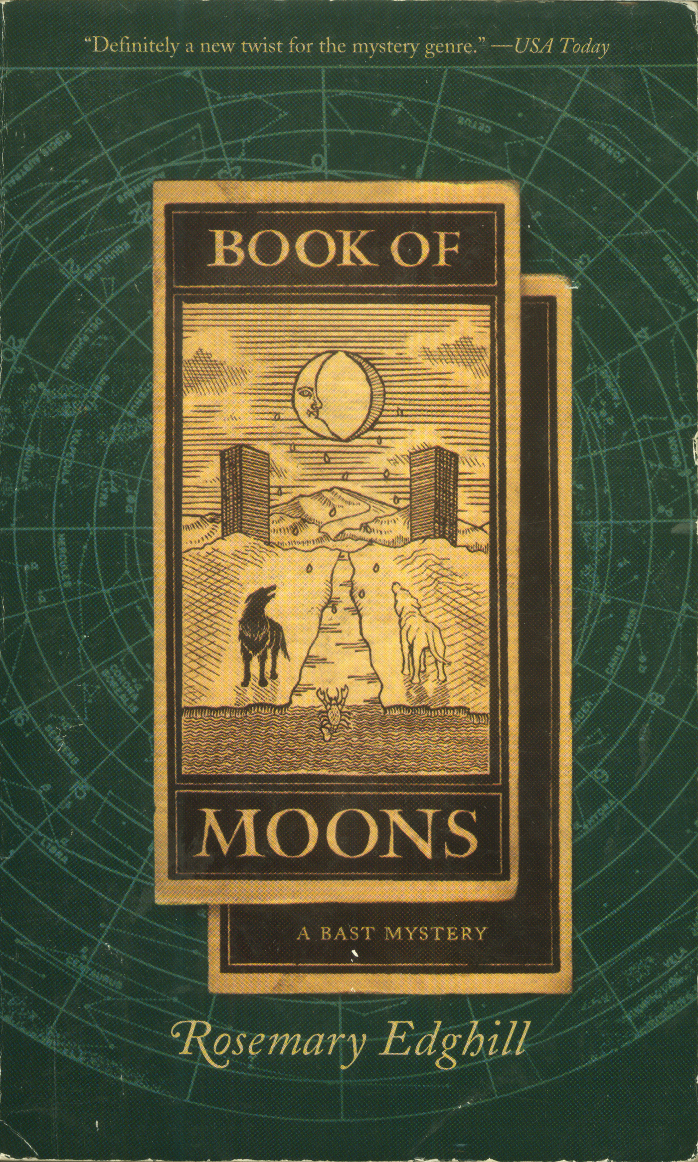 Book of Moons : A Bast Mystery by Rosemary Edghill