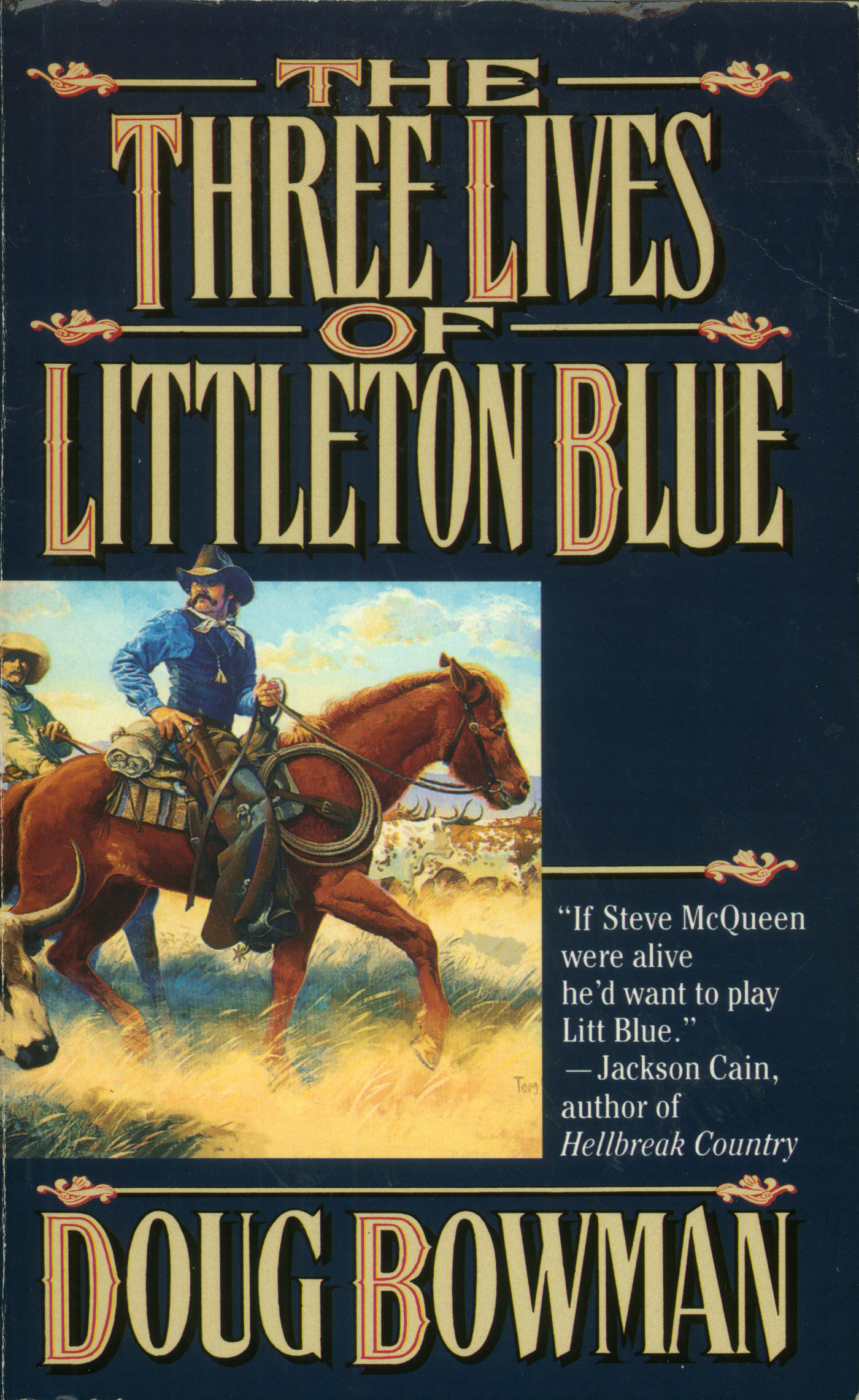 The Three Lives of Littleton Blue by Doug Bowman