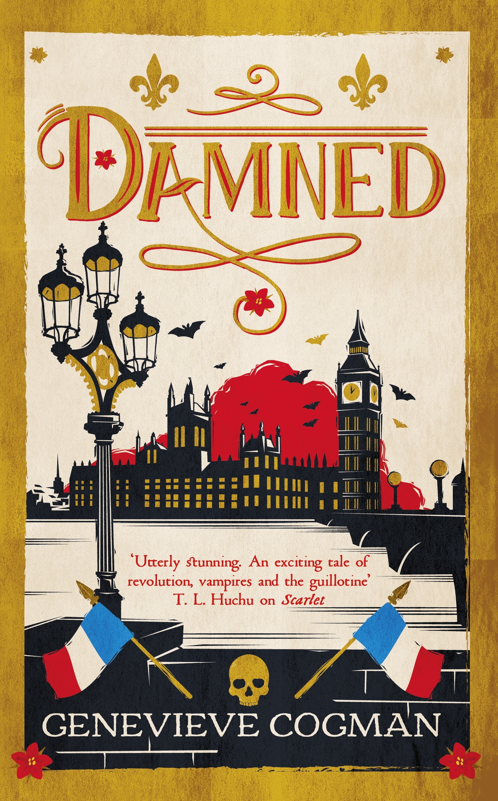 Damned : The magical final adventure in the Scarlet Revolution trilogy by Genevieve Cogman