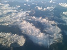 Skies over the Cascade Mountains