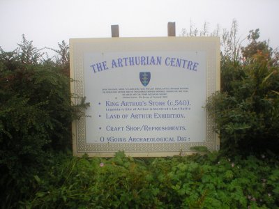 Arthurian Archaeological dig notice