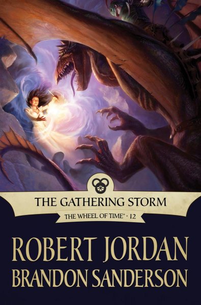 12. The Gathering Storm (Tor ebook cover)