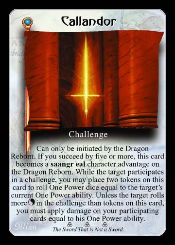 Wheel of Time Collectable Card Game (CCG)