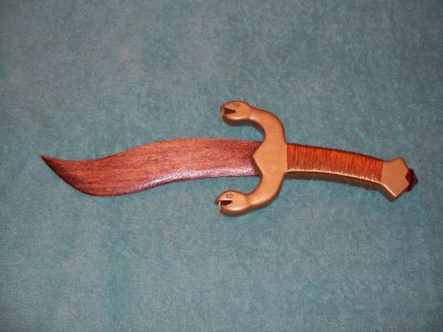 Dagger from Shadar Logoth - Wood