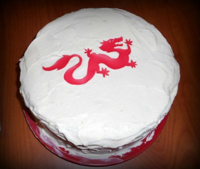 Dragon Reborn Cake