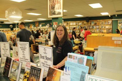 Love the staff at Quail Ridge Books!