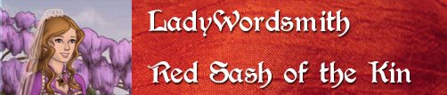 LadyWordsmithKinSash