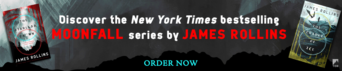 The Moonfall series by James Rollins