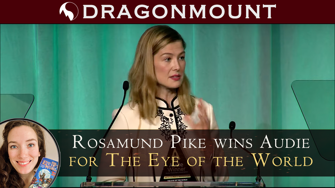 More information about "Rosamund Pike wins 2023 Audie award for Best Female Narrator"