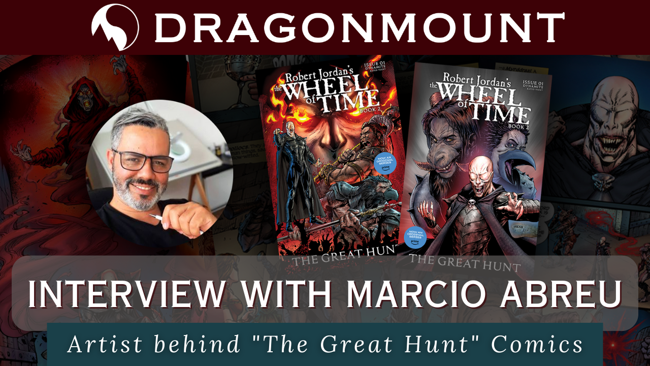 More information about "Interview with Marcio Abreu: Artist behind "The Great Hunt" Graphic Novel"