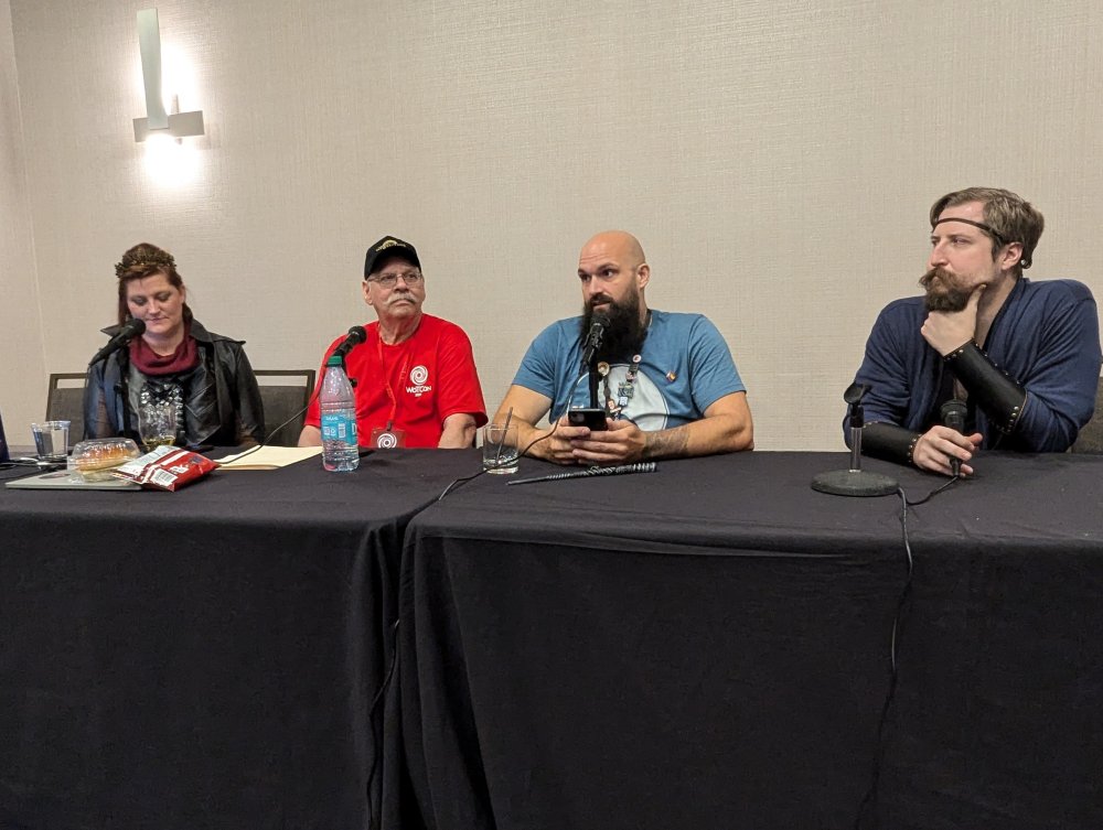 Heroes of the Horn IRL panel