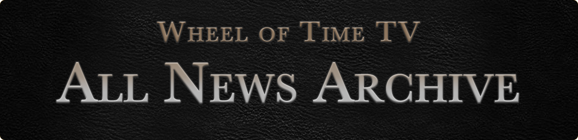 ALl Wheel of Time TV show News